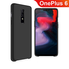 OnePlus 6用極薄ソフトケース シリコンケース 耐衝撃 全面保護 S03 OnePlus ブラック