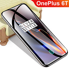 OnePlus 6T用強化ガラス フル液晶保護フィルム F04 OnePlus ブラック