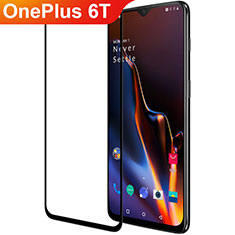 OnePlus 6T用強化ガラス フル液晶保護フィルム F08 OnePlus ブラック