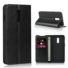 OnePlus 7用手帳型 レザーケース スタンド カバー L01 OnePlus ブラック