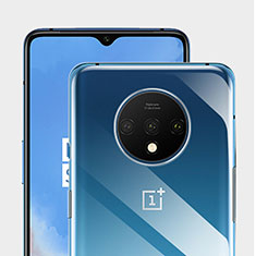 OnePlus 7T用極薄ソフトケース シリコンケース 耐衝撃 全面保護 クリア透明 カバー OnePlus クリア