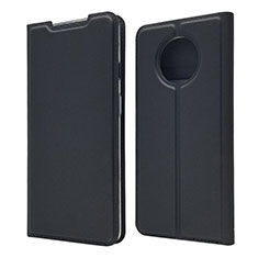 OnePlus 7T用手帳型 レザーケース スタンド カバー T06 OnePlus ブラック
