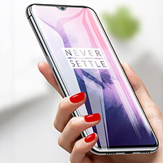 OnePlus 7T用高光沢 液晶保護フィルム フルカバレッジ画面 アンチグレア ブルーライト OnePlus クリア