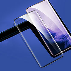 OnePlus 7T Pro 5G用強化ガラス フル液晶保護フィルム OnePlus ブラック