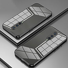OnePlus 8用極薄ソフトケース シリコンケース 耐衝撃 全面保護 クリア透明 SY1 OnePlus ブラック