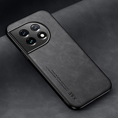 OnePlus Ace 2 5G用ケース 高級感 手触り良いレザー柄 DY1 OnePlus ブラック