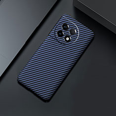 OnePlus Ace 2 5G用ハードケース プラスチック 質感もマット ツイル カバー OnePlus ネイビー