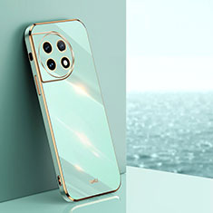 OnePlus Ace 2 5G用極薄ソフトケース シリコンケース 耐衝撃 全面保護 XL1 OnePlus グリーン