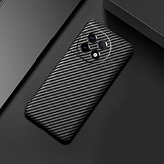 OnePlus Ace 2 Pro 5G用ハードケース プラスチック 質感もマット ツイル カバー OnePlus ブラック