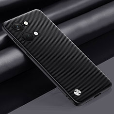 OnePlus Ace 2V 5G用ケース 高級感 手触り良いレザー柄 S02 OnePlus ダークグレー