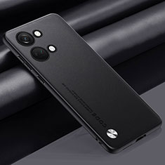 OnePlus Ace 2V 5G用ケース 高級感 手触り良いレザー柄 S02 OnePlus ブラック