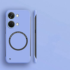 OnePlus Ace 2V 5G用ハードケース プラスチック 質感もマット フレームレス カバー Mag-Safe 磁気 Magnetic OnePlus ラベンダー