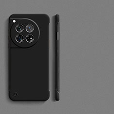 OnePlus Ace 3 5G用ハードケース プラスチック 質感もマット フレームレス カバー P01 OnePlus ブラック