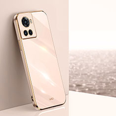 OnePlus Ace 5G用極薄ソフトケース シリコンケース 耐衝撃 全面保護 XL1 OnePlus ローズゴールド