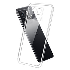 OnePlus Ace Pro 5G用極薄ソフトケース シリコンケース 耐衝撃 全面保護 クリア透明 T02 OnePlus クリア