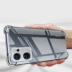 OnePlus Nord CE 2 5G用極薄ソフトケース シリコンケース 耐衝撃 全面保護 クリア透明 T09 OnePlus クリア