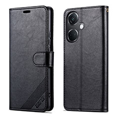 OnePlus Nord CE 3 5G用手帳型 レザーケース スタンド カバー YZ3 OnePlus ブラック