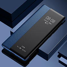 OnePlus Nord CE 3 Lite 5G用手帳型 レザーケース スタンド カバー OnePlus ネイビー