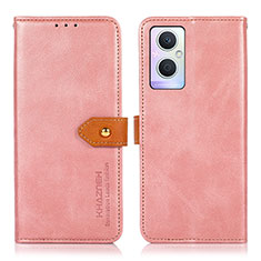 OnePlus Nord N20 5G用手帳型 レザーケース スタンド カバー N07P OnePlus ピンク
