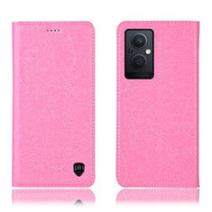 OnePlus Nord N20 5G用手帳型 レザーケース スタンド カバー H04P OnePlus ピンク
