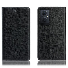 OnePlus Nord N20 5G用手帳型 レザーケース スタンド カバー H02P OnePlus ブラック