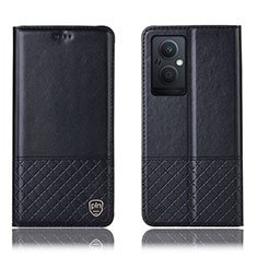 OnePlus Nord N20 5G用手帳型 レザーケース スタンド カバー H11P OnePlus ブラック