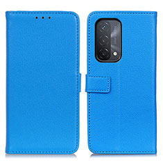 OnePlus Nord N200 5G用手帳型 レザーケース スタンド カバー D09Y OnePlus ブルー