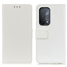 OnePlus Nord N200 5G用手帳型 レザーケース スタンド カバー M08L OnePlus ホワイト