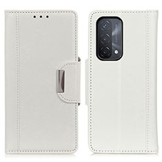 OnePlus Nord N200 5G用手帳型 レザーケース スタンド カバー M01L OnePlus ホワイト