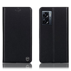 OnePlus Nord N300 5G用手帳型 レザーケース スタンド カバー H21P OnePlus ブラック