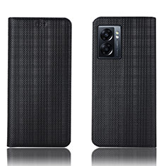 OnePlus Nord N300 5G用手帳型 レザーケース スタンド カバー H20P OnePlus ブラック
