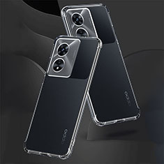 Oppo A1x 5G用極薄ソフトケース シリコンケース 耐衝撃 全面保護 クリア透明 T13 Oppo クリア