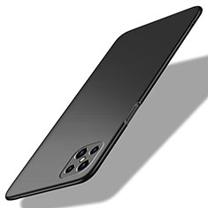 Oppo A92s 5G用ハードケース プラスチック 質感もマット カバー M02 Oppo ブラック
