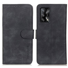 Oppo A95 4G用手帳型 レザーケース スタンド カバー K09Z Oppo ブラック