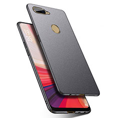 Oppo AX7用ハードケース プラスチック カバー Oppo グレー