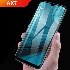 Oppo AX7用強化ガラス フル液晶保護フィルム Oppo ブラック