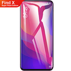 Oppo Find X Super Flash Edition用高光沢 液晶保護フィルム フルカバレッジ画面 F01 Oppo クリア