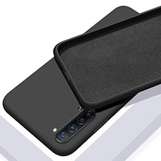 Oppo Find X2 Lite用360度 フルカバー極薄ソフトケース シリコンケース 耐衝撃 全面保護 バンパー S01 Oppo ブラック