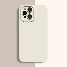 Oppo Find X3 5G用360度 フルカバー極薄ソフトケース シリコンケース 耐衝撃 全面保護 バンパー S01 Oppo ホワイト