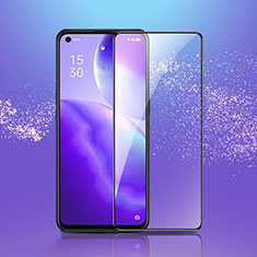 Oppo Find X3 Lite 5G用強化ガラス フル液晶保護フィルム F03 Oppo ブラック