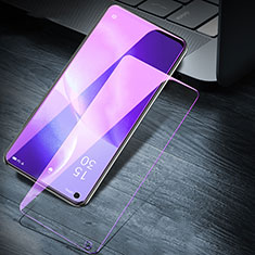 Oppo Find X3 Lite 5G用アンチグレア ブルーライト 強化ガラス 液晶保護フィルム B01 Oppo クリア