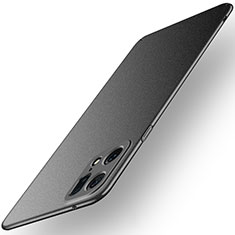 Oppo Find X5 Pro 5G用ハードケース プラスチック 質感もマット カバー YK2 Oppo ブラック