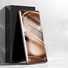 Oppo Find X6 Pro 5G用強化ガラス フル液晶保護フィルム F05 Oppo ブラック