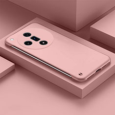 Oppo Find X7 5G用ハードケース プラスチック 質感もマット フレームレス カバー P01 Oppo ピンク