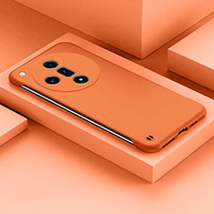 Oppo Find X7 Ultra 5G用ハードケース プラスチック 質感もマット フレームレス カバー P01 Oppo オレンジ