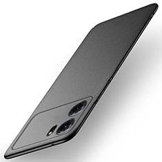 Oppo K10 5G用ハードケース プラスチック 質感もマット カバー Oppo ブラック