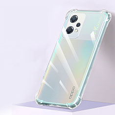 Oppo K10X 5G用極薄ソフトケース シリコンケース 耐衝撃 全面保護 クリア透明 カバー Oppo クリア