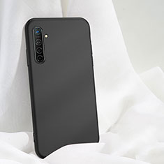 Oppo K5用360度 フルカバー極薄ソフトケース シリコンケース 耐衝撃 全面保護 バンパー S03 Oppo ブラック