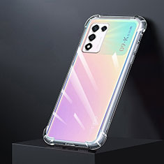 Oppo K9S 5G用極薄ソフトケース シリコンケース 耐衝撃 全面保護 クリア透明 T04 Oppo クリア