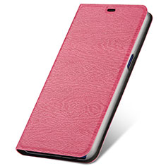 Oppo R15X用手帳型 レザーケース スタンド カバー T01 Oppo ピンク
